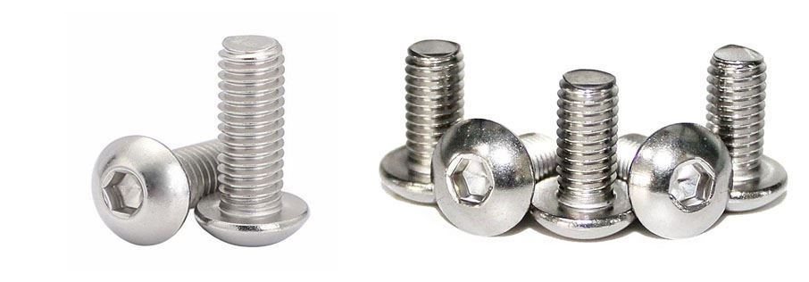 Stainless Steel Button Head Cap Screws Manufacturer in India